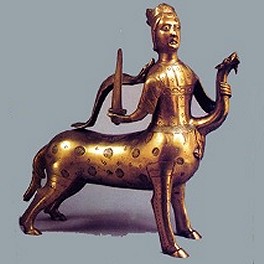 cina tang dynasty cavalli appaloosa statuetta